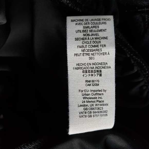 FREE PEOPLE EYELASH BLACK VELVET BLOUSE, M, L - Picture 11 of 14